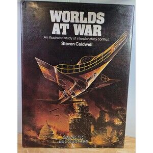 Worlds at War Galactic Encounters Steven Caldwell 1980 1st Ed Crescent Bks  HCDJ
